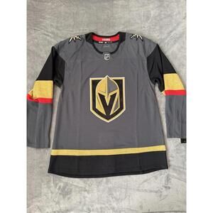 Las Vegas Golden Knights Adidas Gray Authentic Jersey Sz 54